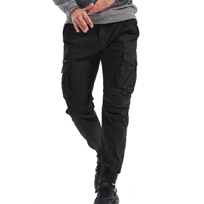 Men's Multi-color Oversized Trousers Casual