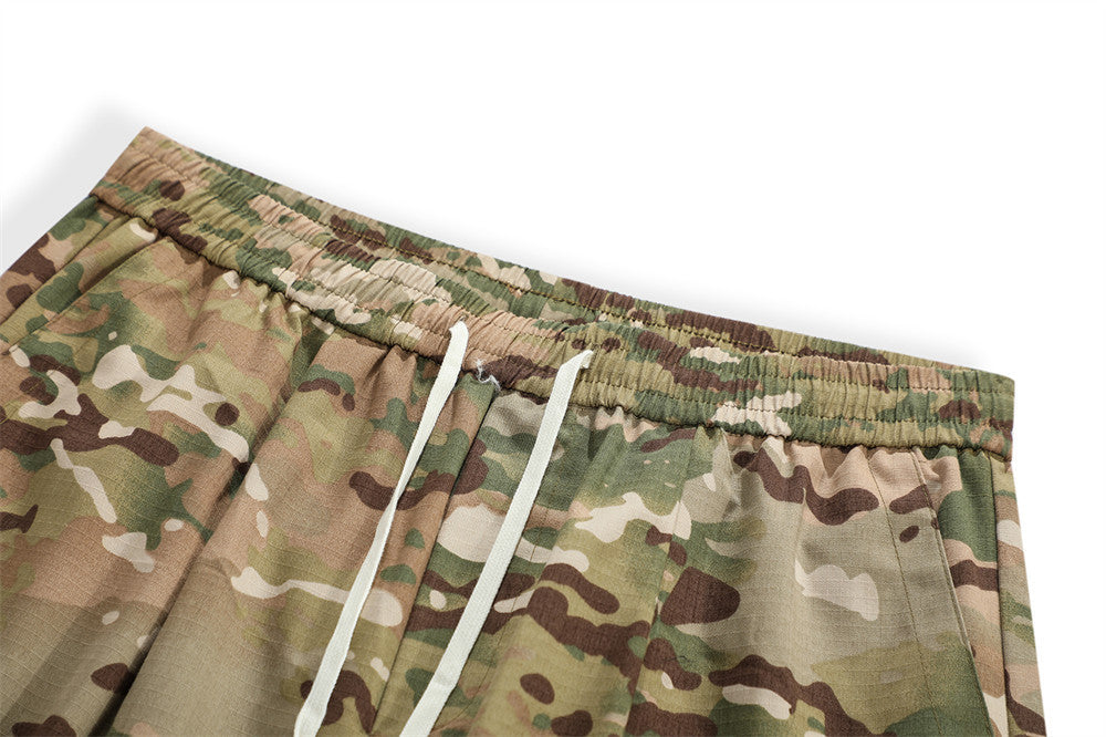 Military Tooling Camouflage Pants Men's Fold Movement