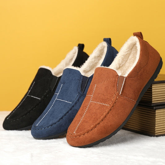 All-matching Fleece-lined Warm Men's Casual Shoes