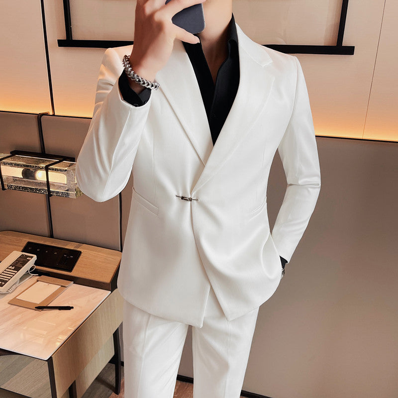 Handsome Suit Hair Men's Casual Fashionable Jacket