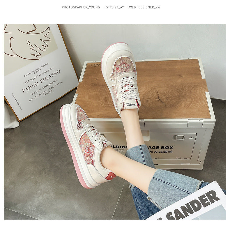 Autumn New Internet-famous Casual Shoes Student Retro Sports Board Shoes Ins