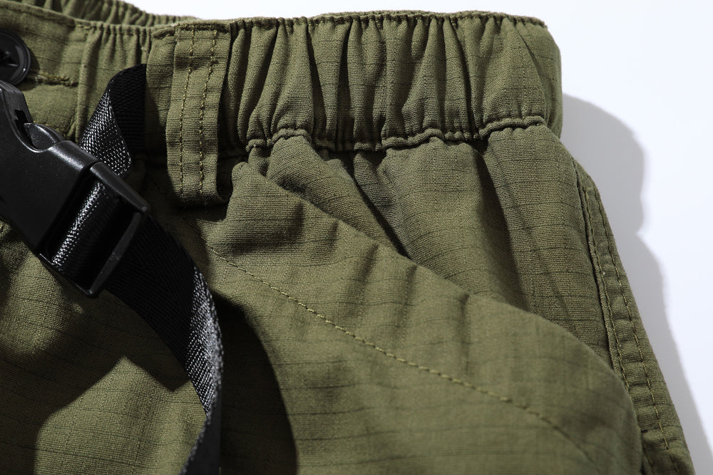 Multi-pocket Cargo Pants Men's Outdoor Pleats