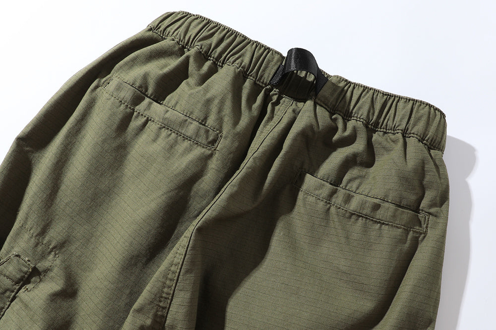 Multi-pocket Cargo Pants Men's Outdoor Pleats