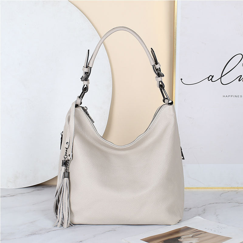 Women's First Layer Cowhide Shoulder Bag