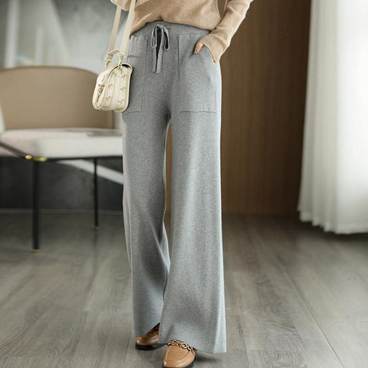 Women's Casual Outdoor High Waist Trousers Loose