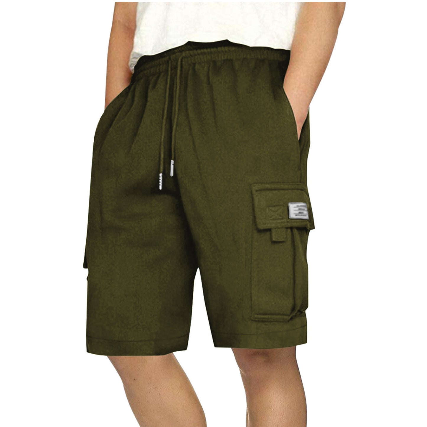 Workwear Shorts Men's Summer Korean Style