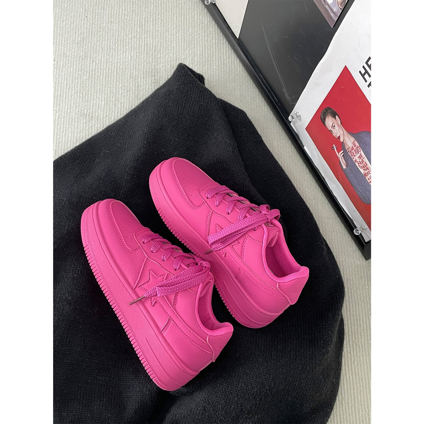 Women's All-match Casual Star Pattern Sneakers