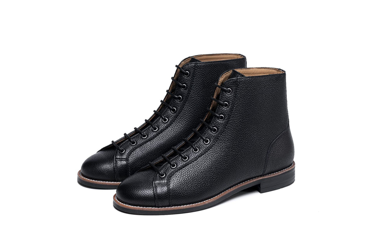 Men's Height-increasing Square Toe High-top Martin Boots