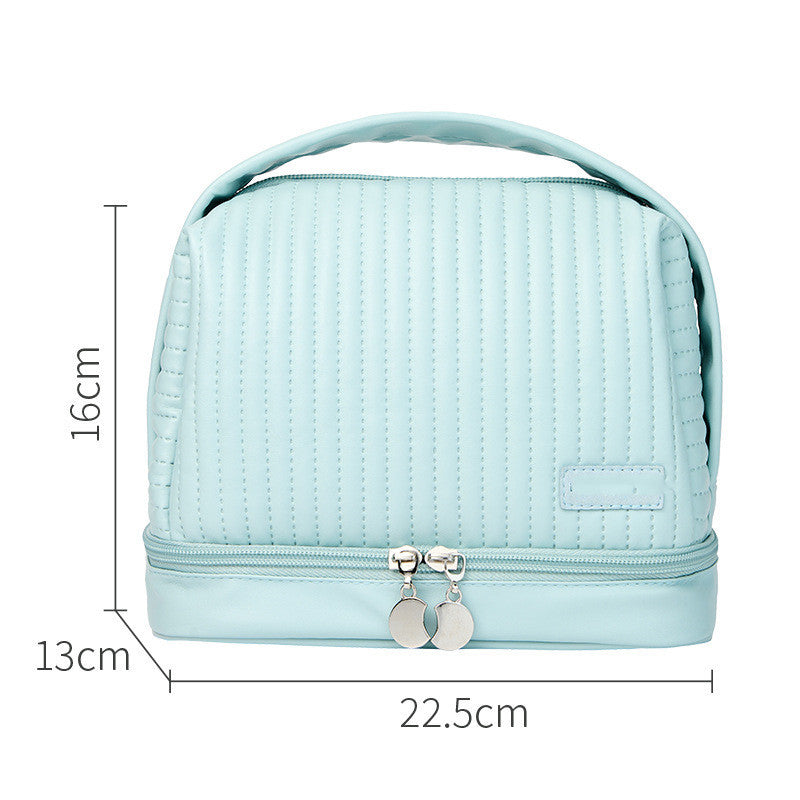 Toast Makeup Bag PU Waterproof And Multifunctional