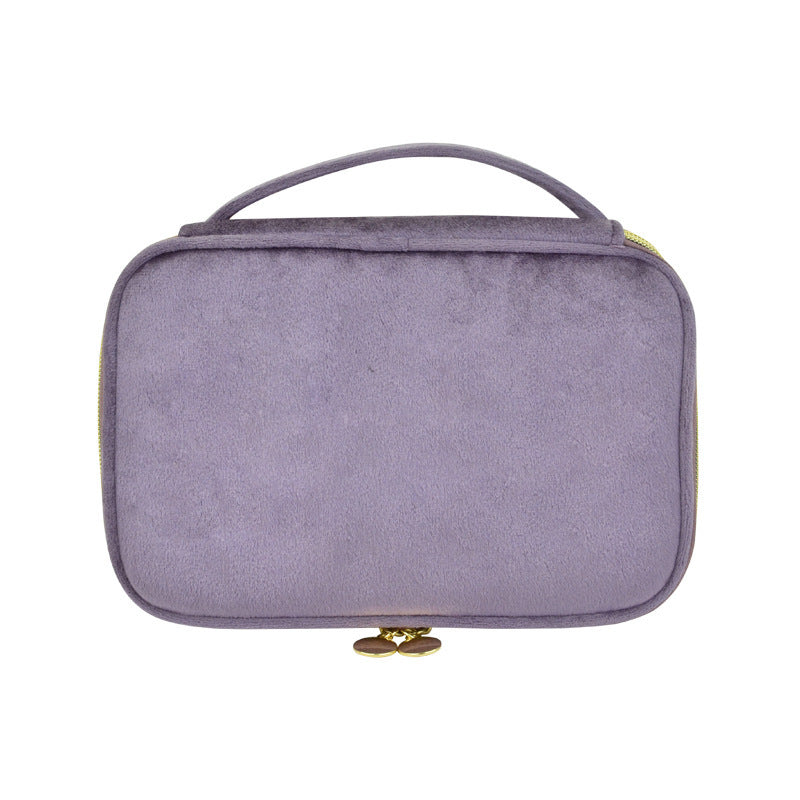 Advanced Multi-functional Portable Fashion Velvet Cosmetic Bag