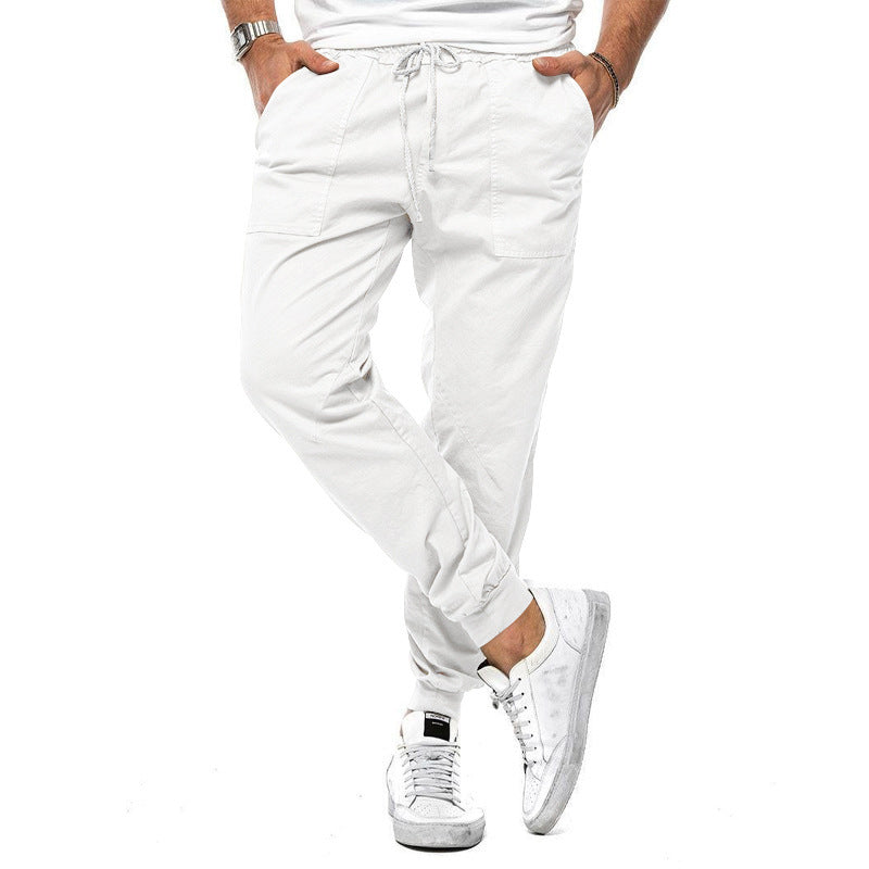 Spring And Autumn Men's Casual Pants Loose Tappered Trousers Leisure Sports Outdoor Overalls