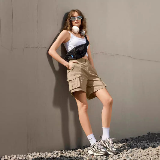 Fashionable Loose All-match Casual Overalls Pants