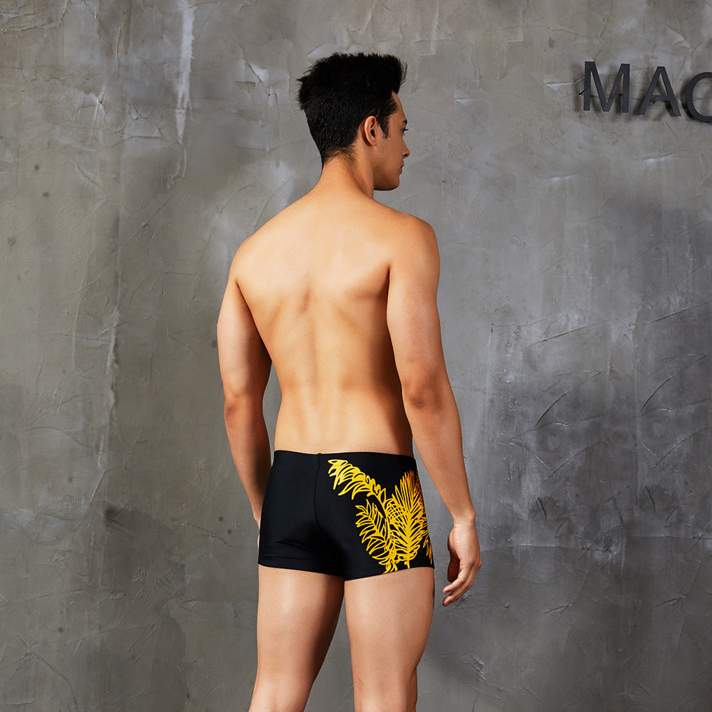 Men's Printed Swimming Trunks Boxer