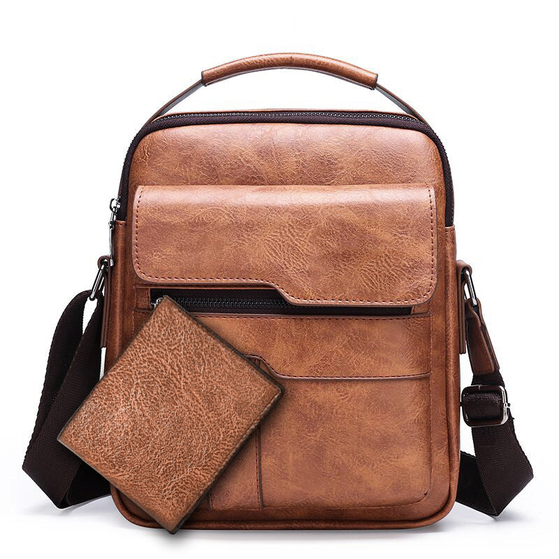 Casual Crossbody Men's Document Small Backpack