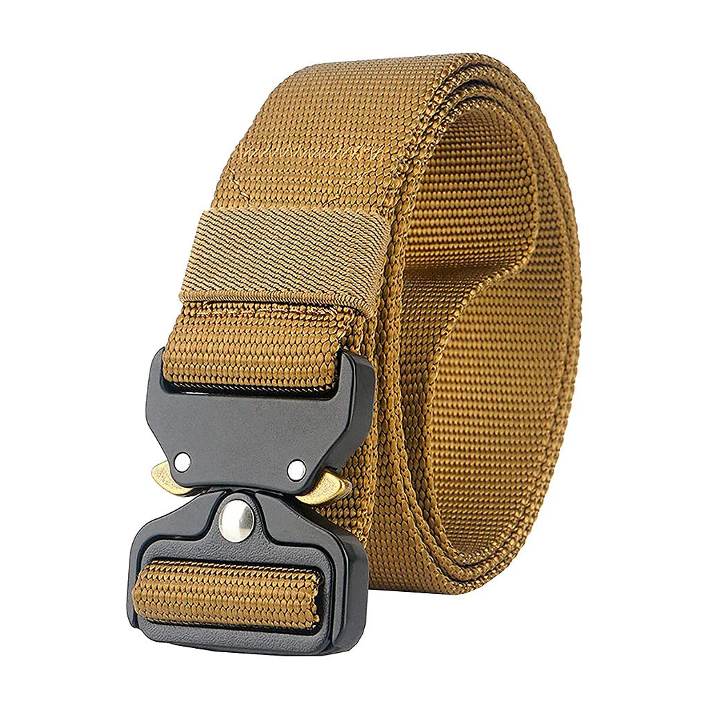 Anti Allergic Metal Tactical Belt With Buckle Hook