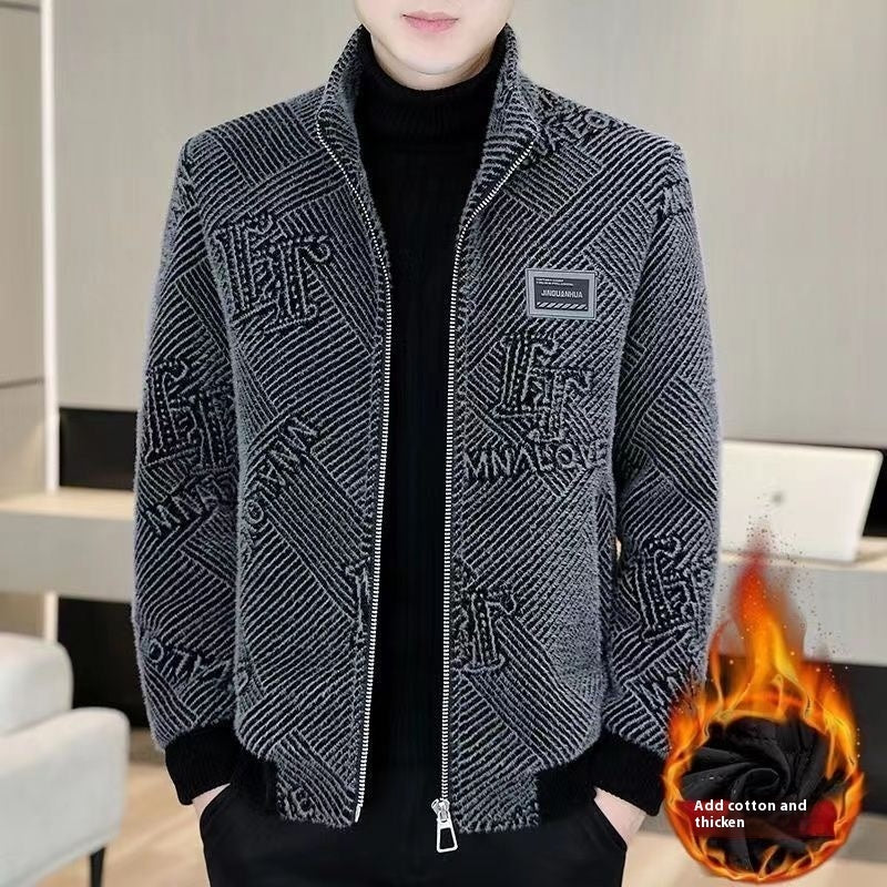 Men's New Autumn And Winter High-grade Woolen Coat