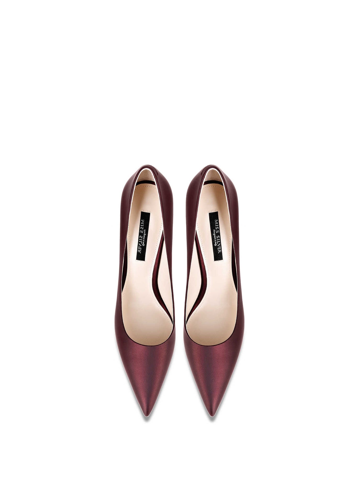 Pointed High Heels Women's Stiletto Heel Leather Pumps