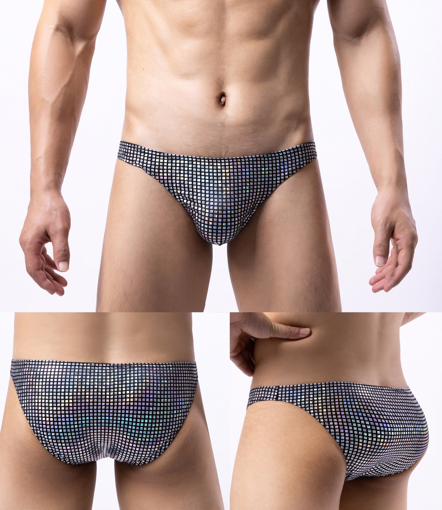 Men's Mesh Breathable Waist Fashion Briefs