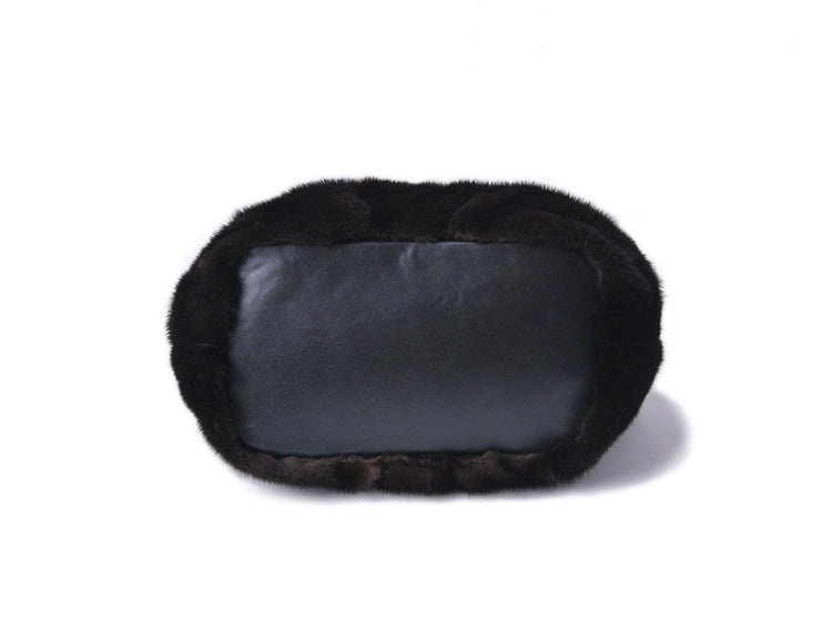 Whole Skin Mink Fur Wrap Soft Surface