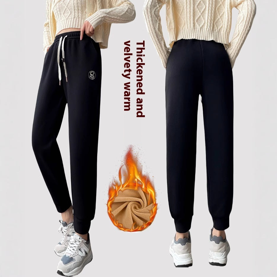 Spaceman Windproof Trousers Sweatpants For Women