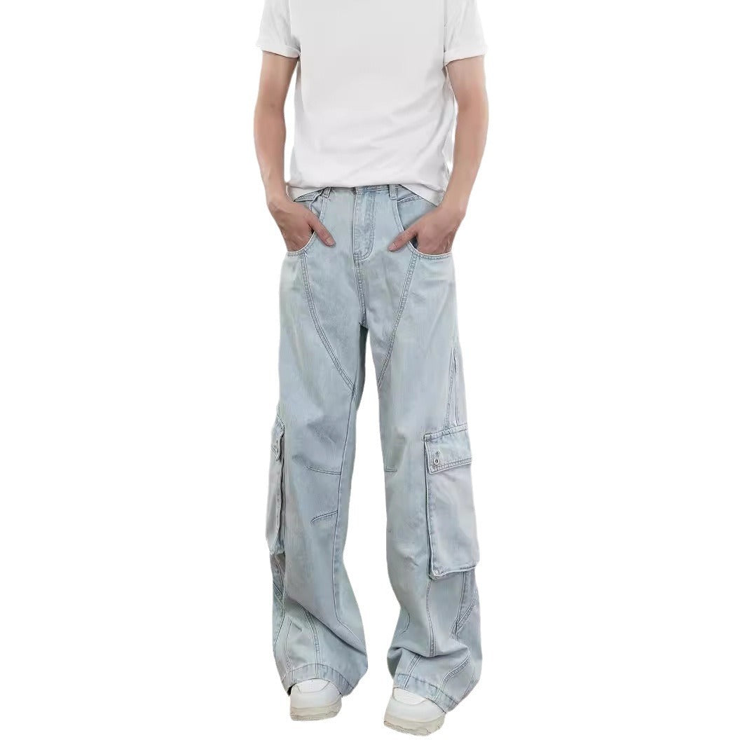 American Retro Gender-free Casual Pants