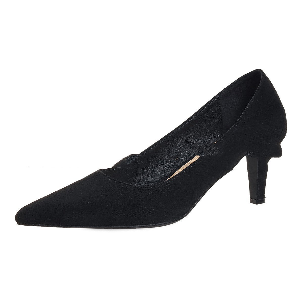 Fashion Ladies Stiletto Heel Slip-on Fashion Shoes