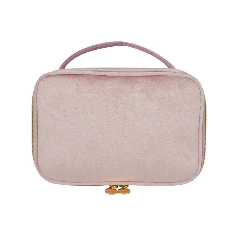 Advanced Multi-functional Portable Fashion Velvet Cosmetic Bag