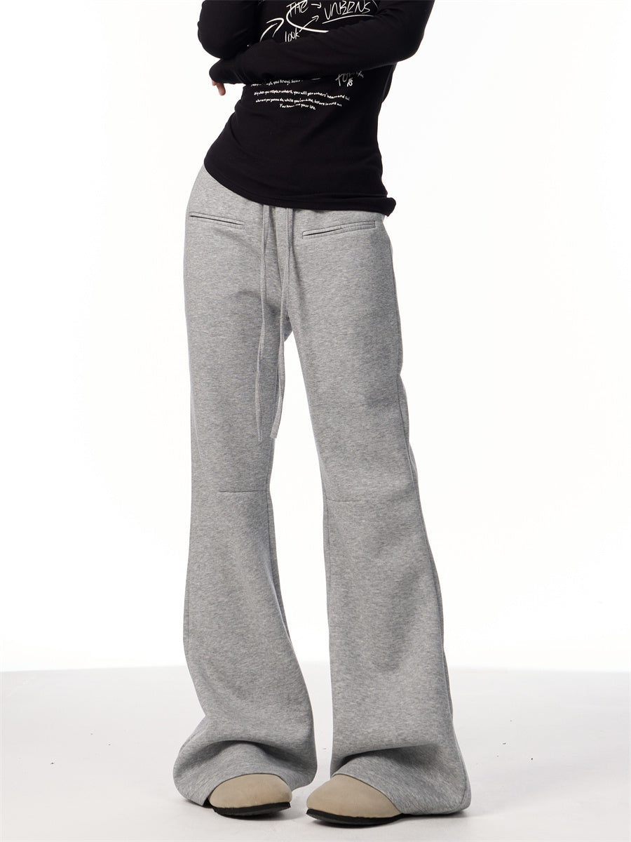 American Retro Slightly Flared Casual Sweatpants