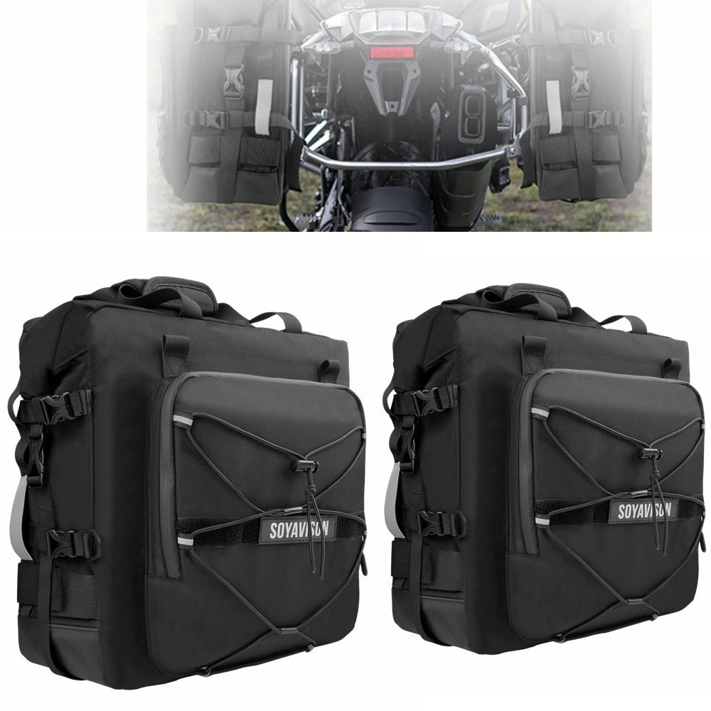 Fashion Personality 20L Motorcycle Motor Saddle Bag