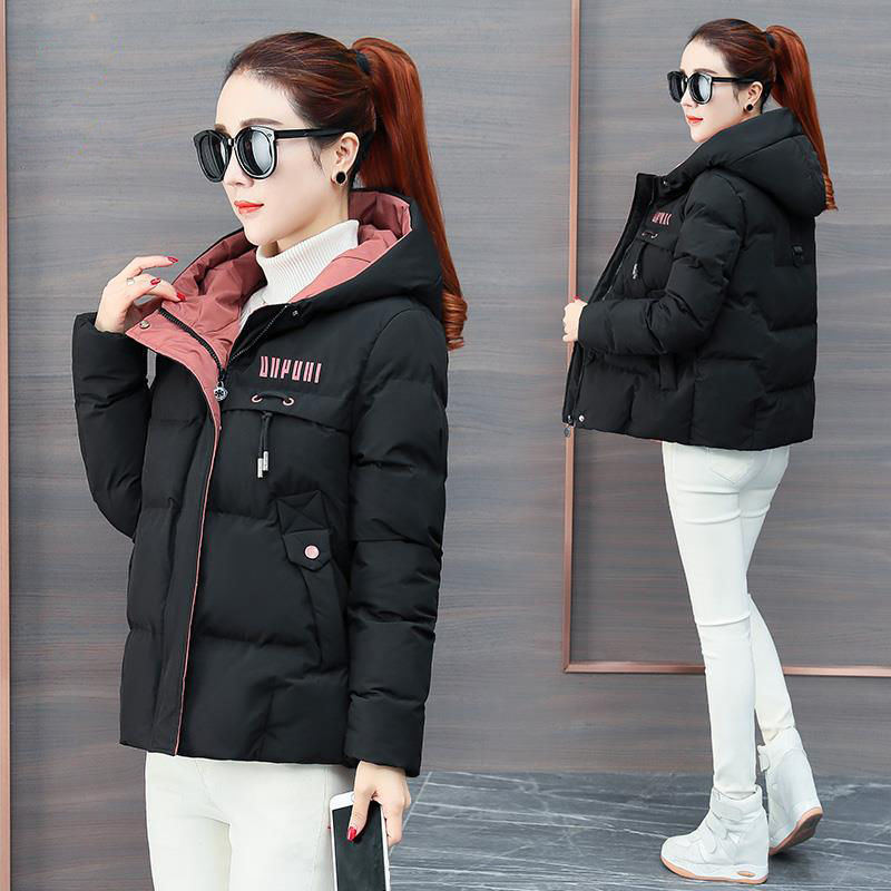 New Down Cotton Jacket Winter Coat Women's Clothing Loose Thick