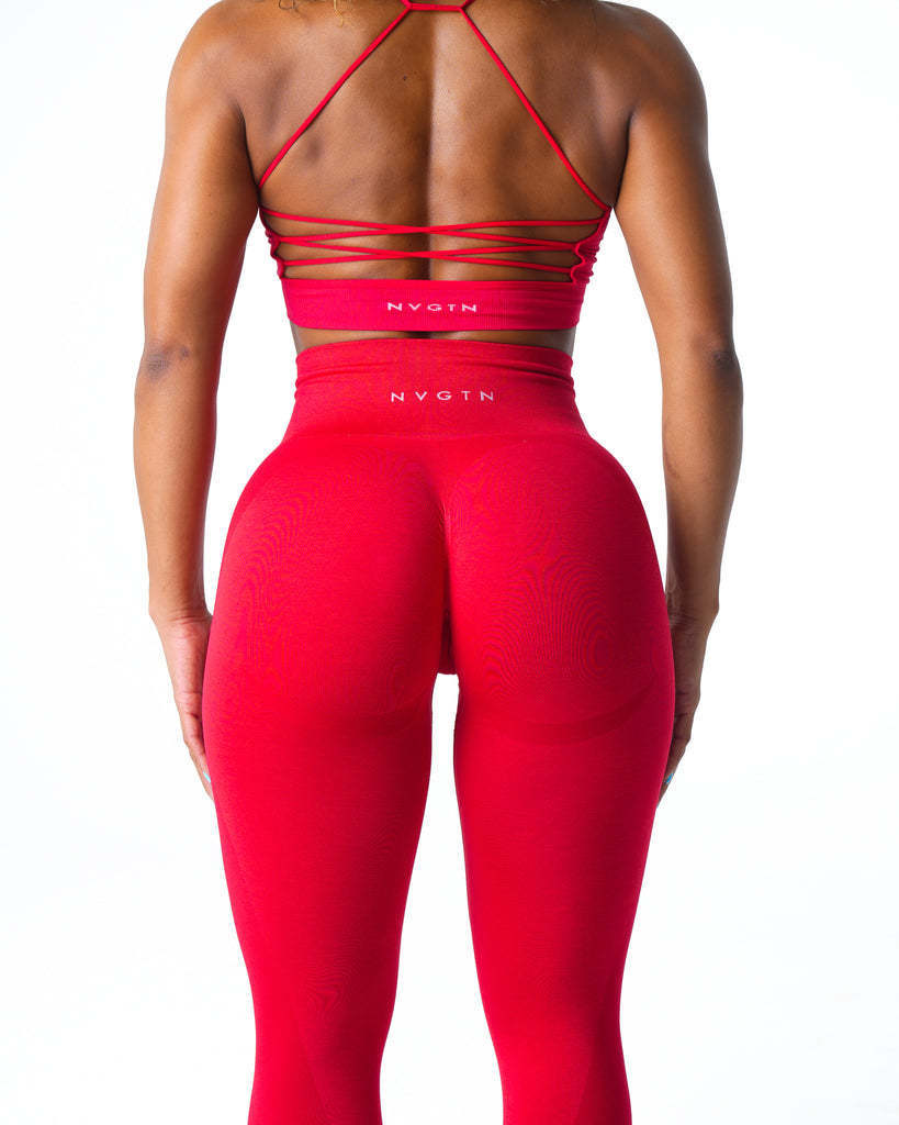 Female Skinny Hip Raise Seamless Workout Ankle Length Pants