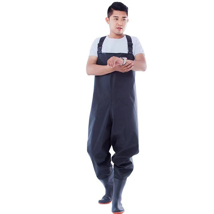 Siamese Suspender Waterproof Pants