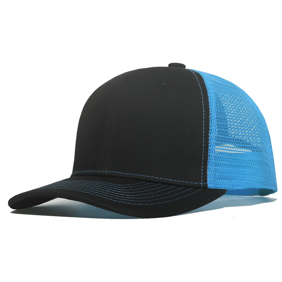 Baseball Slightly Curved Wide Brim Breathable Peaked Cap