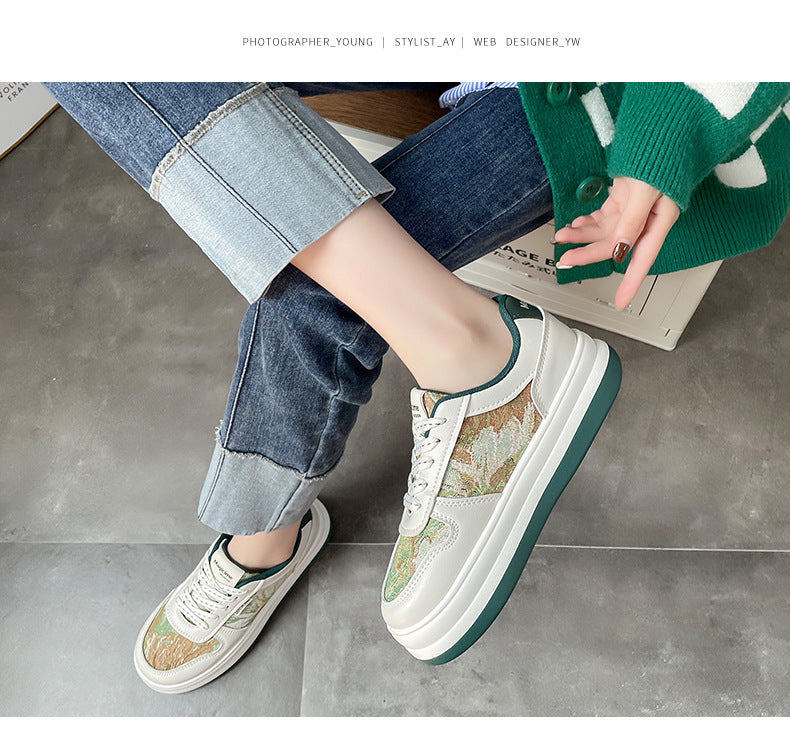 Autumn New Internet-famous Casual Shoes Student Retro Sports Board Shoes Ins