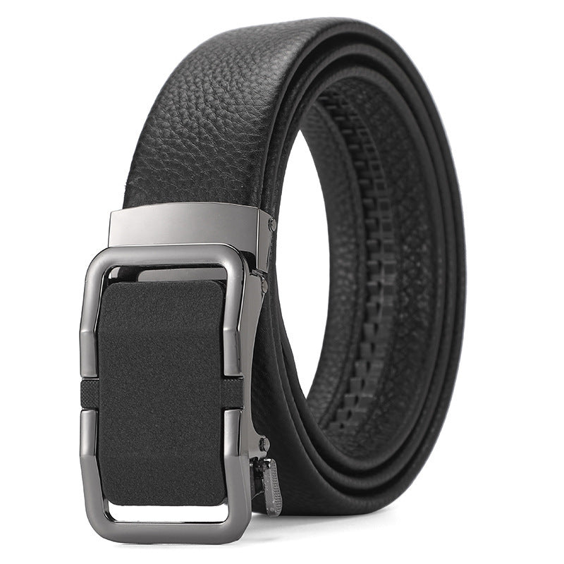 Genuine Leather Automatic Pure Leather Belt Boys