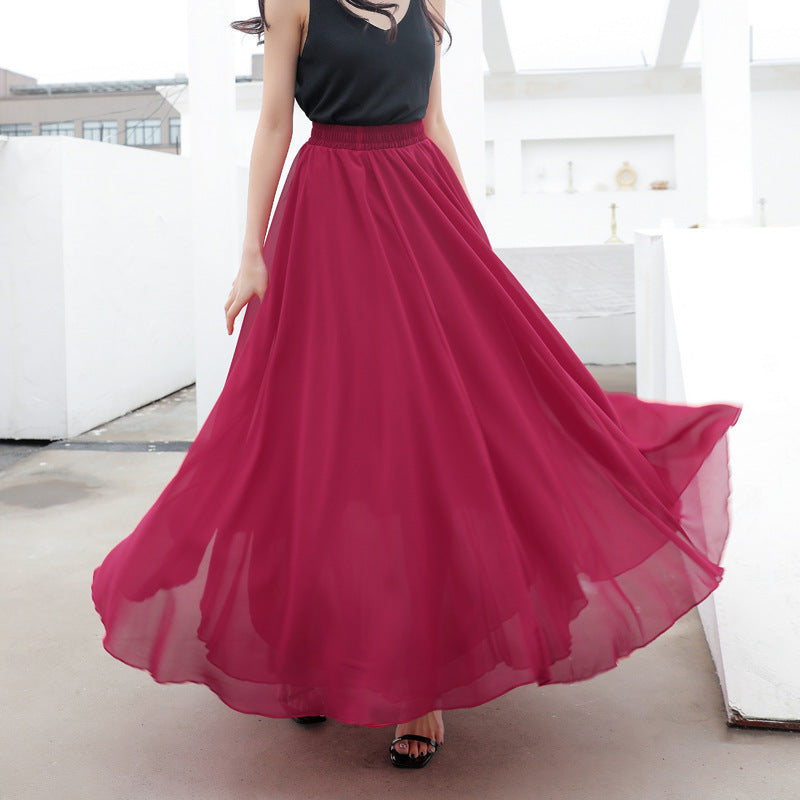 Fashion Personalized Chiffon Dance Skirt For Women