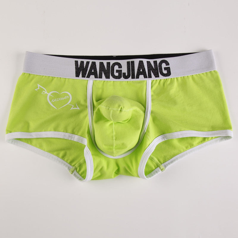 Men's Underwear Boxers Low Waist Cotton U Convex Trunk Fashion Sexy Men's Boxers