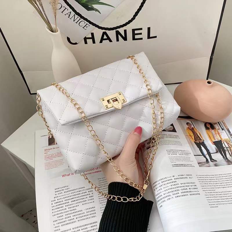 All-match Diamond Chain Shoulder Bag For Women