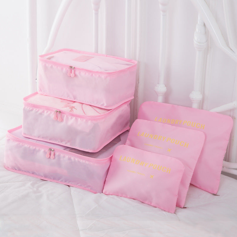 Travel Storage Bag Six Piece Set