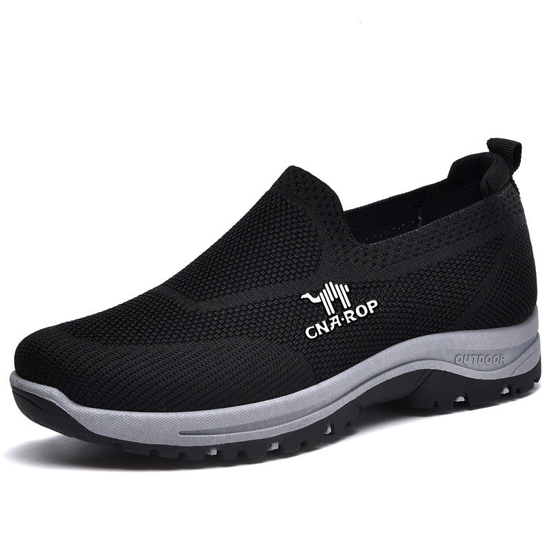 Flying Woven Breathable Mesh Sports Men's Shoes