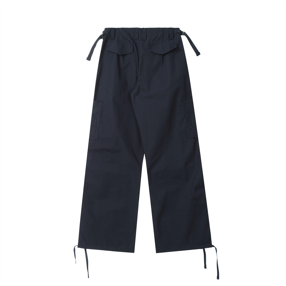 High Street Overalls Men's Design Sense Niche Pleated