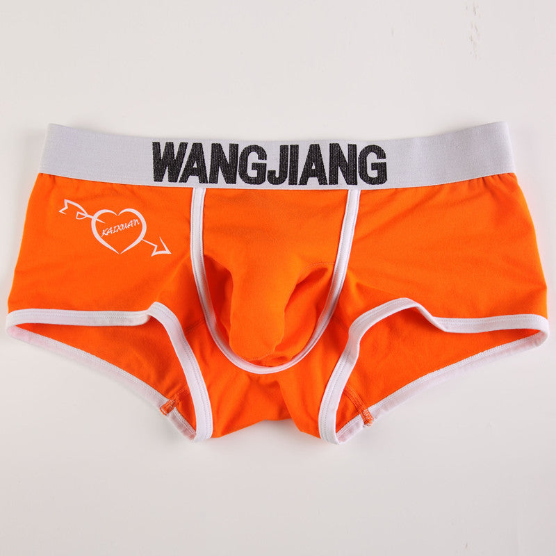 Men's Underwear Boxers Low Waist Cotton U Convex Trunk Fashion Sexy Men's Boxers