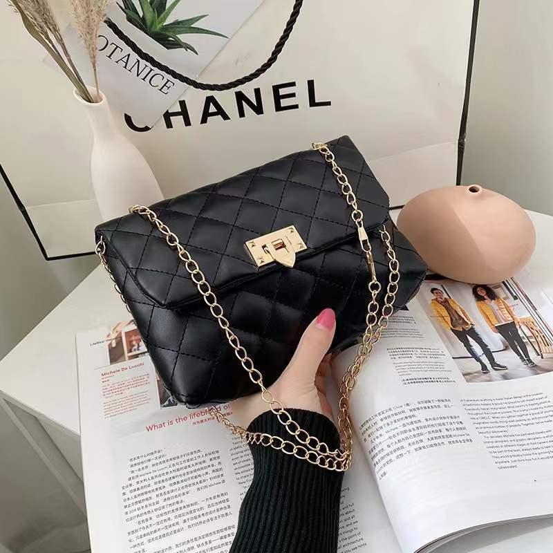 All-match Diamond Chain Shoulder Bag For Women