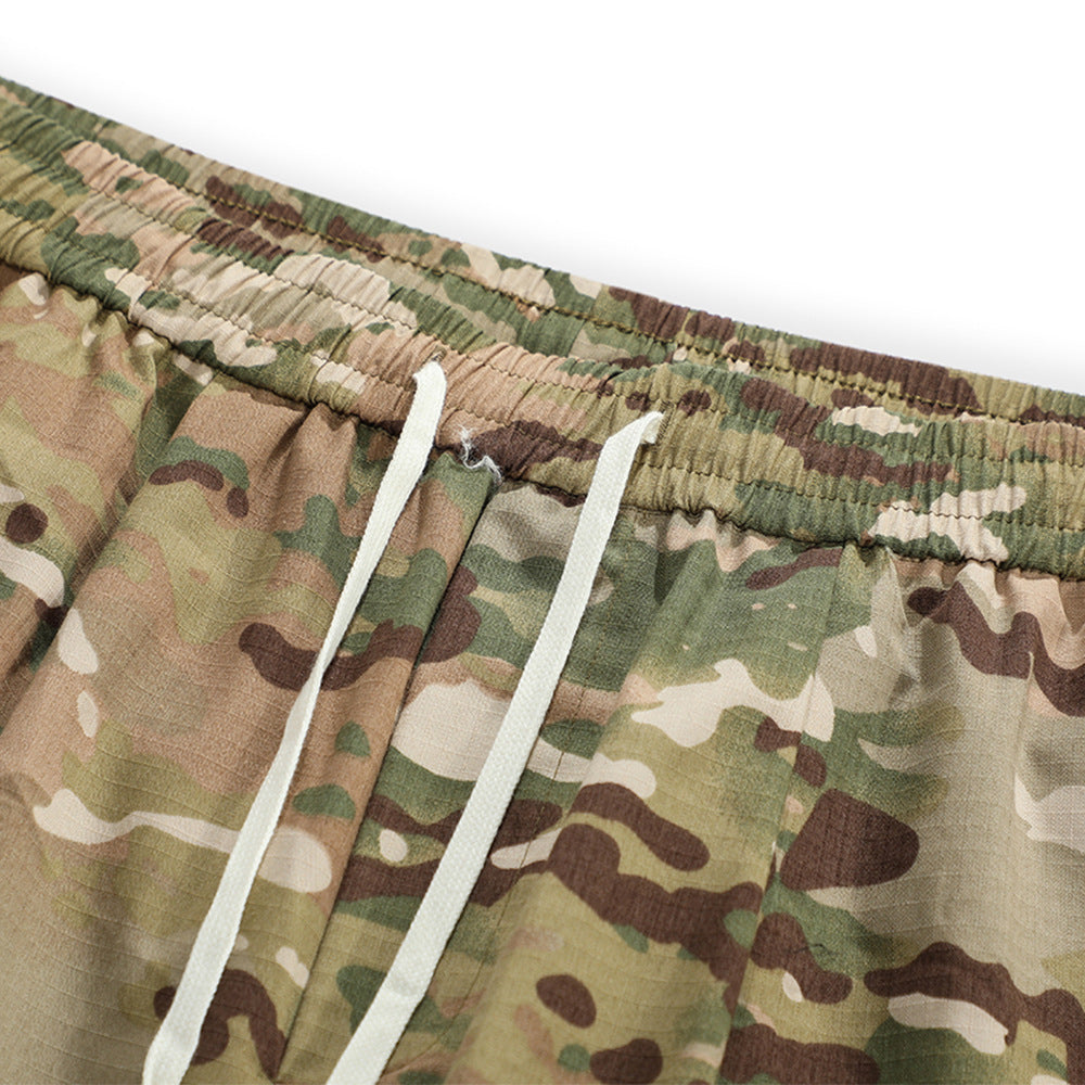 Military Tooling Camouflage Pants Men's Fold Movement