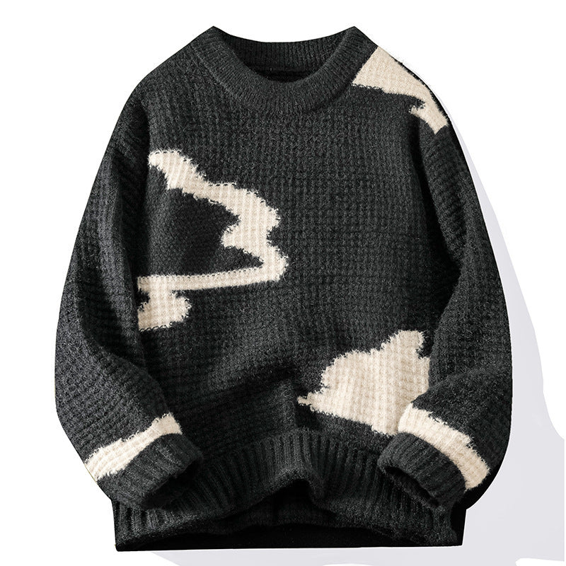 Undershirt Leisure Warm Knitwear Men's Sweater