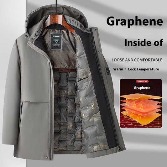 Winter Warm Leisure Graphene Cotton-padded Jacket