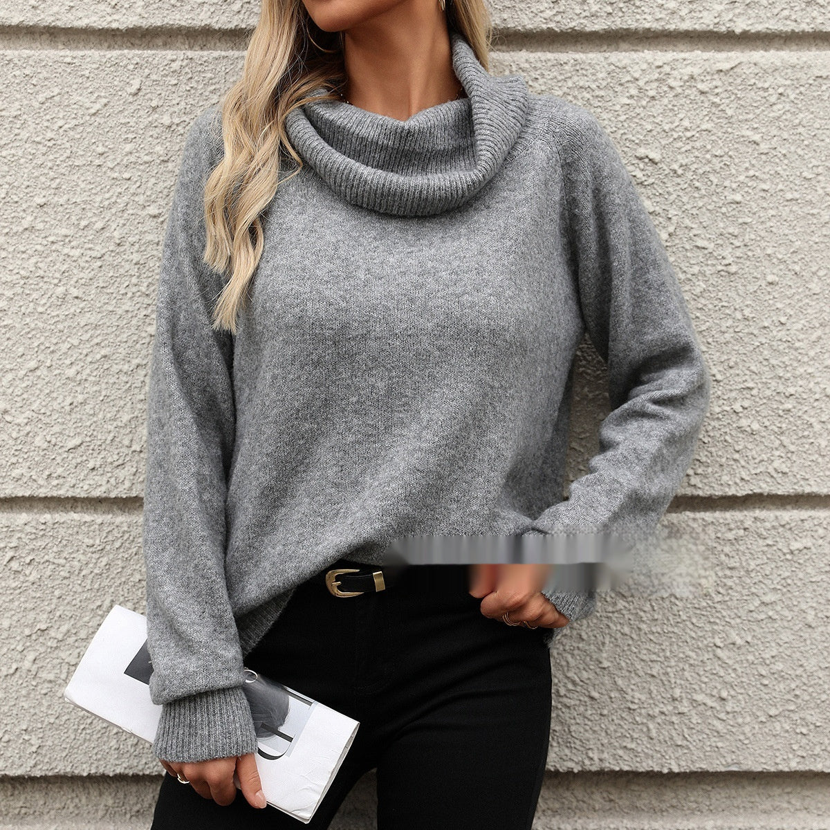 Women's Loose Long-sleeved Sweater