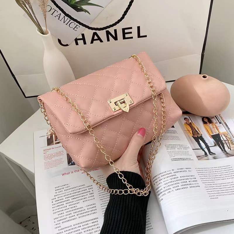 All-match Diamond Chain Shoulder Bag For Women