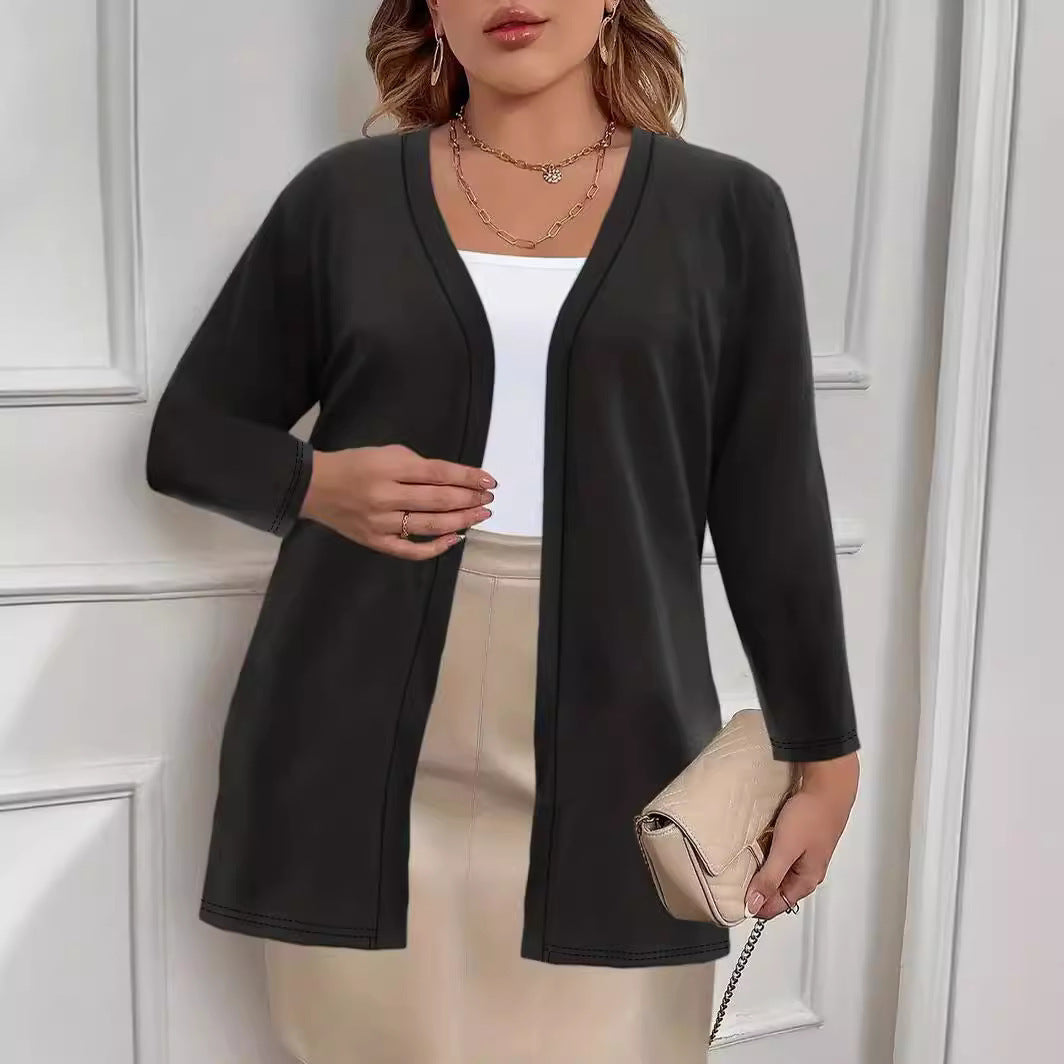 Women's Long-sleeved Cardigan Casual Jacket