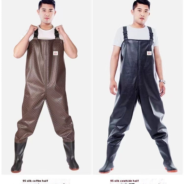 Siamese Suspender Waterproof Pants